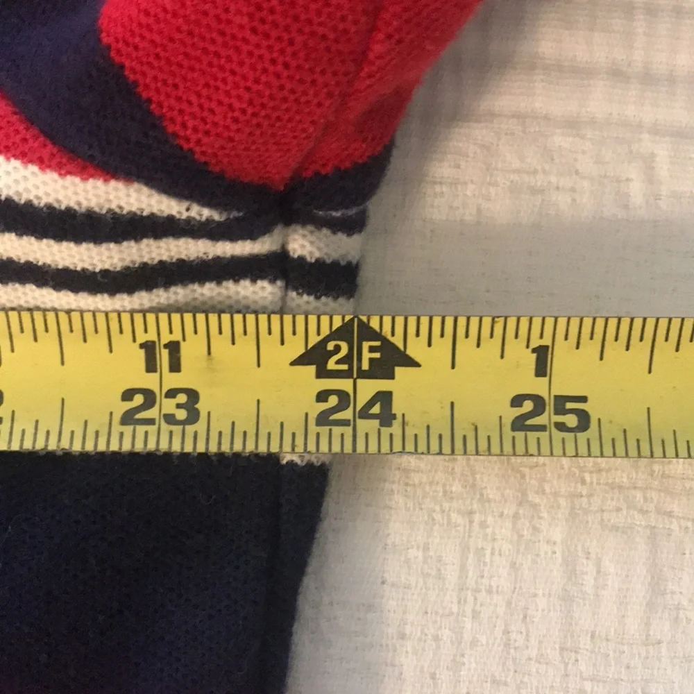 Polo Golf Ralph Lauren Striped Short Sleeve Polo Shirt Red White Blue XL